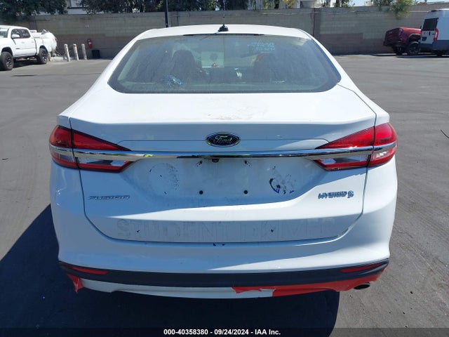 Ford Fusion Hybrid S 2018 3FA6P0UU1JR154470 Image 16