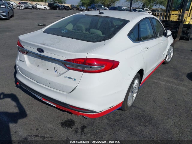 Ford Fusion Hybrid S 2018 3FA6P0UU1JR154470 Image 4