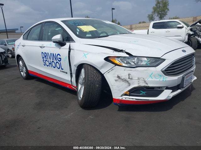 Ford Fusion Hybrid S 2018 3FA6P0UU1JR154470 Image 6