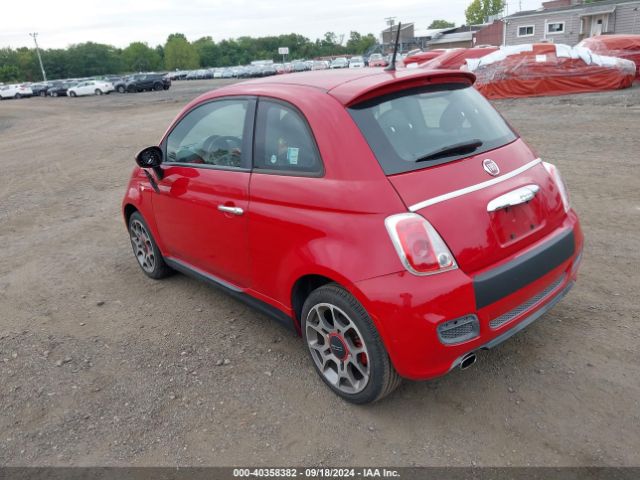 2012 FIAT 500 3C3CFFBR4CT340452 Photo 2