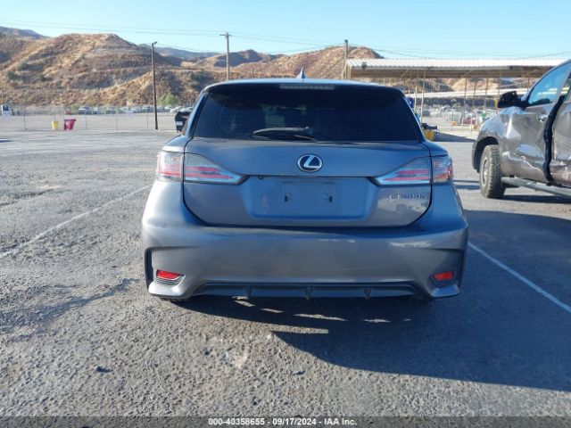 JTHKD5BH8H2293626 Lexus CT 200H