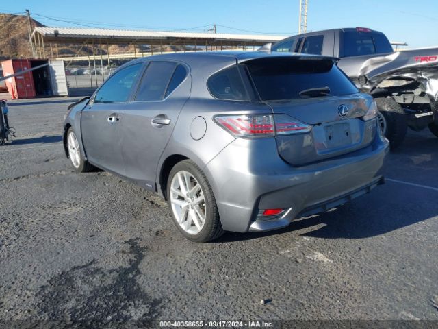 JTHKD5BH8H2293626 Lexus CT 200H