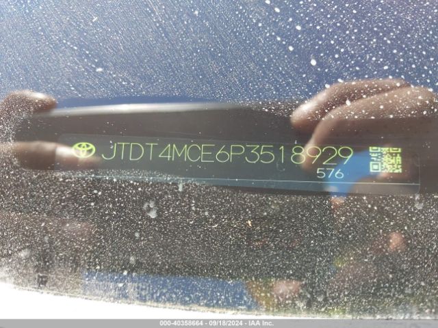 JTDT4MCE6P3518929 Toyota Corolla Xse