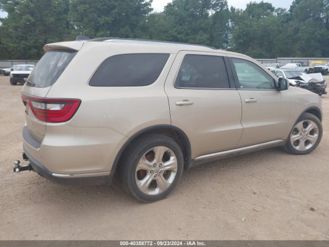 1C4SDHDT7EC428167 Dodge DURANGO LIMITED