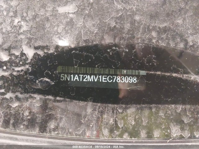 Nissan ROGUE SV 2014 5N1AT2MV1EC783098 Image 9