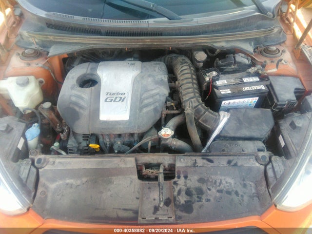 Hyundai Veloster Turbo W/black 2014 KMHTC6AE7EU184639 Image 10