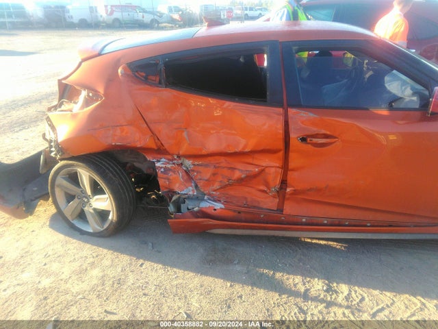 Hyundai Veloster Turbo W/black 2014 KMHTC6AE7EU184639 Image 6