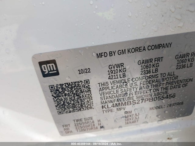 KL4MMBS27PB055456 Buick Encore Gx Preferred Fwd