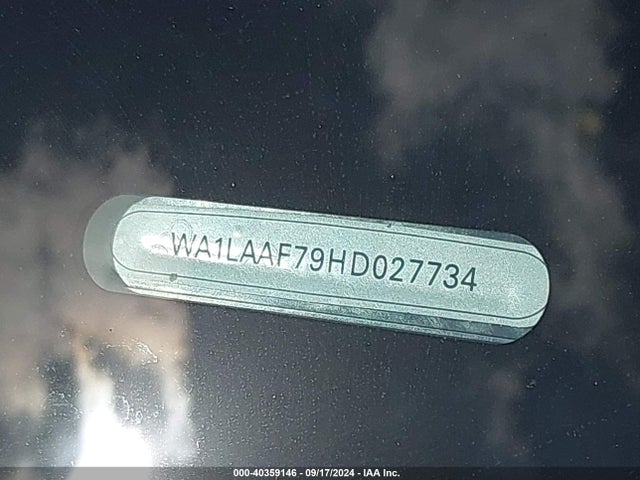WA1LAAF79HD027734 Audi Q7 3.0t Premium