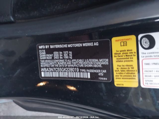 WBA3N7C55GK228019 BMW 428i