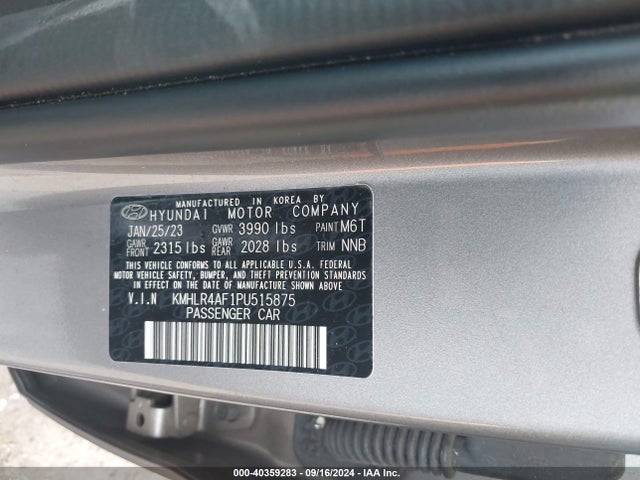 Hyundai Elantra N Line 2023 KMHLR4AF1PU515875 Image 9