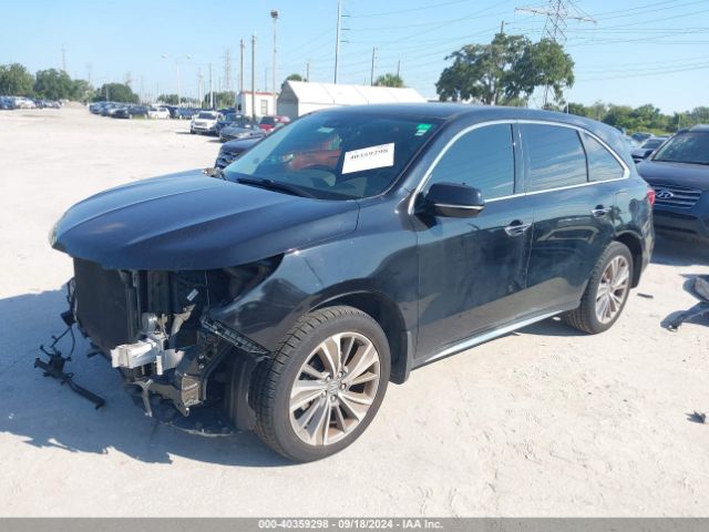 5FRYD3H55HB011709 Acura Mdx Technology Package