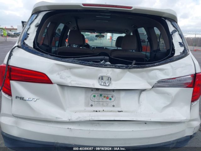 5FNYF5H30GB014831 Honda Pilot Ex