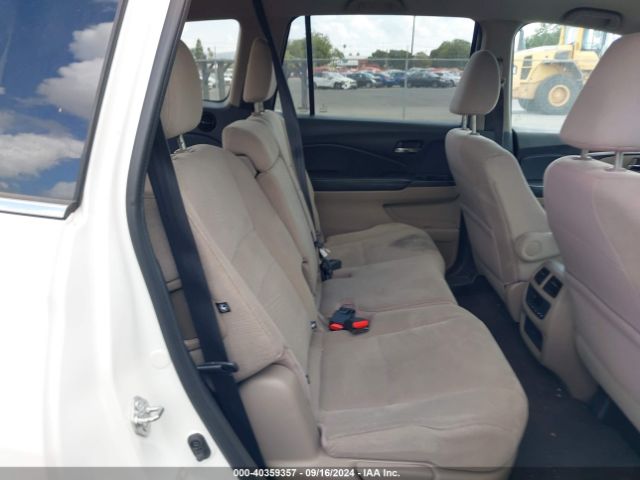5FNYF5H30GB014831 Honda Pilot Ex