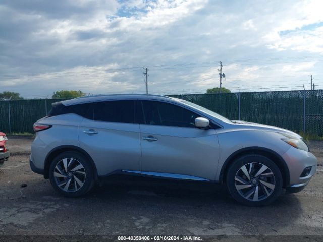 5N1AZ2MG5FN215362 Nissan Murano Platinum