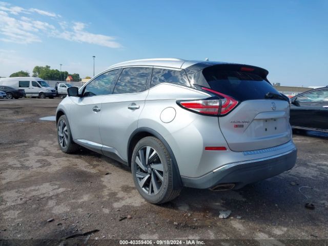 5N1AZ2MG5FN215362 Nissan Murano Platinum