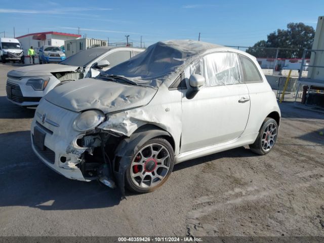 2012 FIAT 500 3C3CFFBR7CT127754 Photo 1