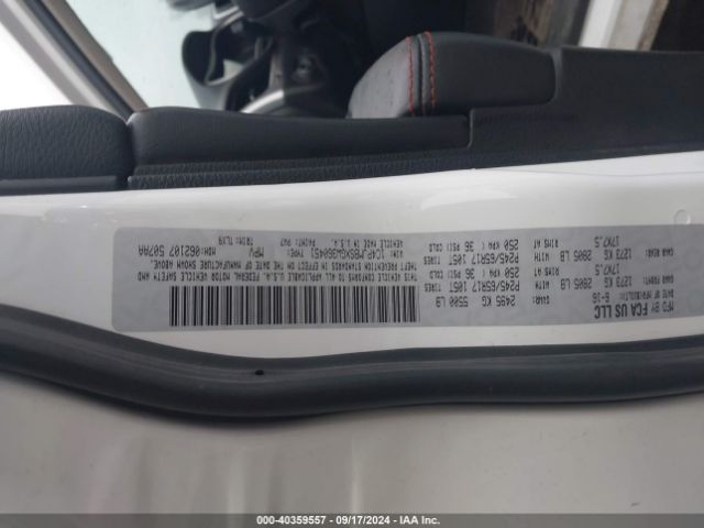 1C4PJMBSXGW360451 Jeep Cherokee Trailhawk
