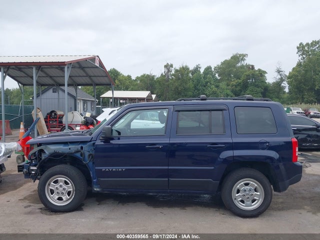 1C4NJRBB5HD194356 Jeep Patriot Sport 4x4