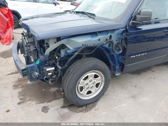 1C4NJRBB5HD194356 Jeep Patriot Sport 4x4
