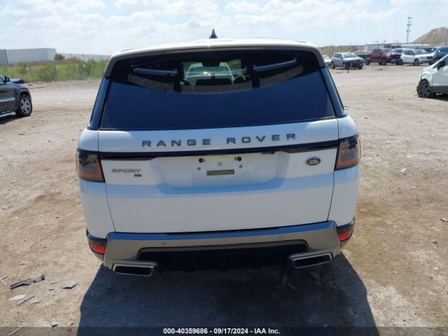 SALWR2SU0MA750258 Land Rover Range Rover Sport Hse Silver Edition Mhev