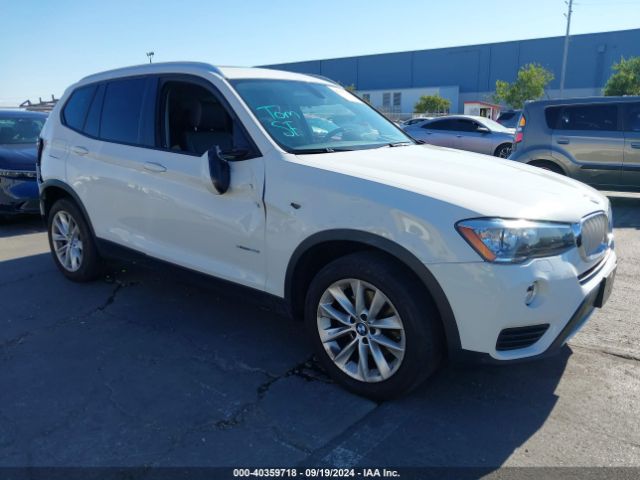 2017 BMW X3 5UXWX9C33H0T18513