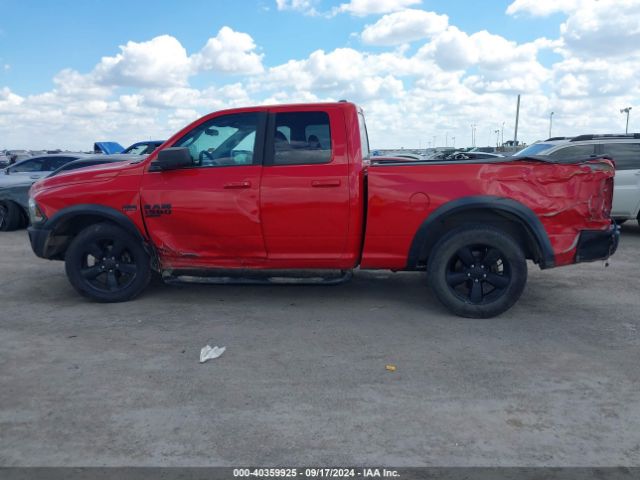 1C6RR6GT8KS647986 RAM 1500 Classic Warlock Quad Cab 4x2 6'4 Box