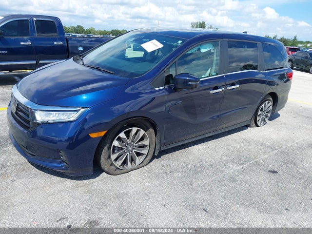 Honda Odyssey Ex-l 2022 5FNRL6H71NB034265 Image 2