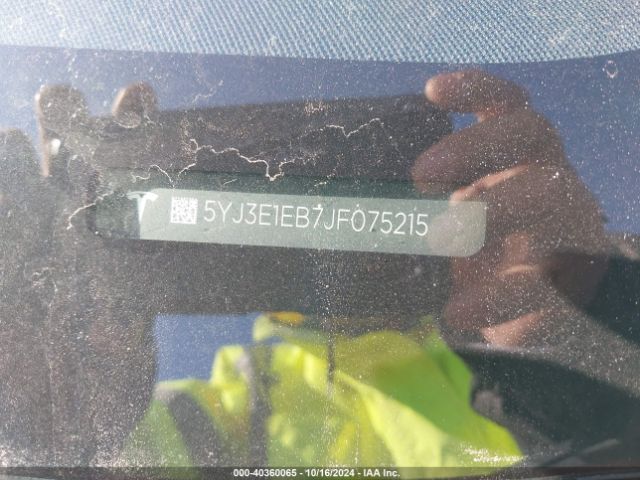 5YJ3E1EB7JF075215 Tesla Model 3 Long Range/performance