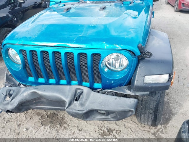 1C4HJXDNXLW222187 Jeep Wrangler Unlimited Sport S 4x4