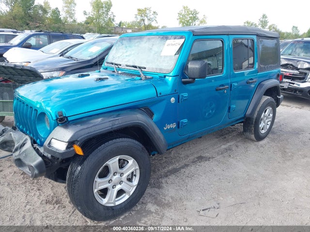 1C4HJXDNXLW222187 Jeep Wrangler Unlimited Sport S 4x4