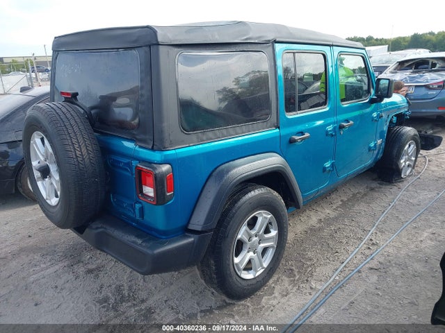 1C4HJXDNXLW222187 Jeep Wrangler Unlimited Sport S 4x4