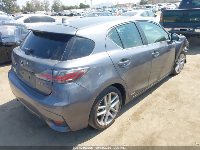 JTHKD5BH9E2189724 Lexus Ct 200h Hybrid