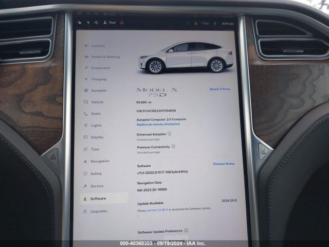 5YJXCBE23HF054658 Tesla Model X 100d/75d/90d