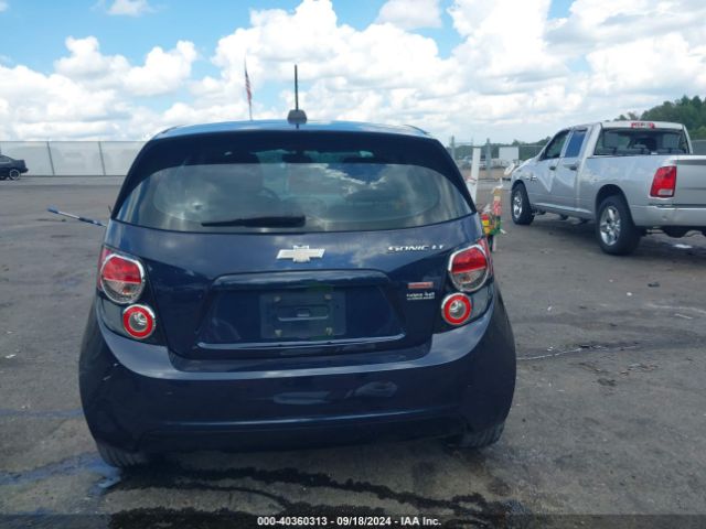 1G1JC6SB5F4127527 Chevrolet Sonic Lt Auto