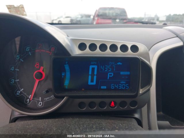 1G1JC6SB5F4127527 Chevrolet Sonic Lt Auto