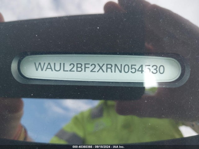 WAUL2BF2XRN054530 Audi A6 Premium Plus 55 Tfsi Quattro S Tronic