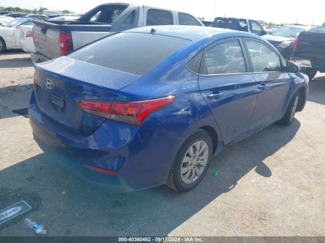 3KPC24A61NE185661 Hyundai ACCENT SE