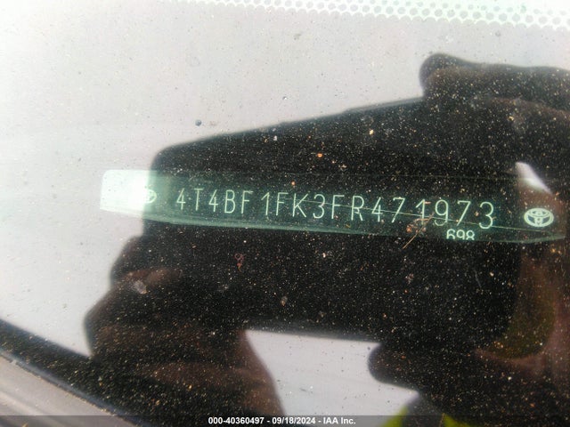Toyota CAMRY LE 2015 4T4BF1FK3FR471973 Image 9