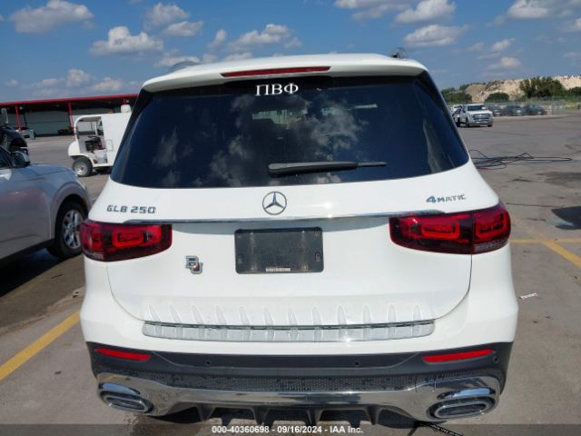 W1N4M4HB6MW134672 Mercedes-Benz Glb 250 4matic