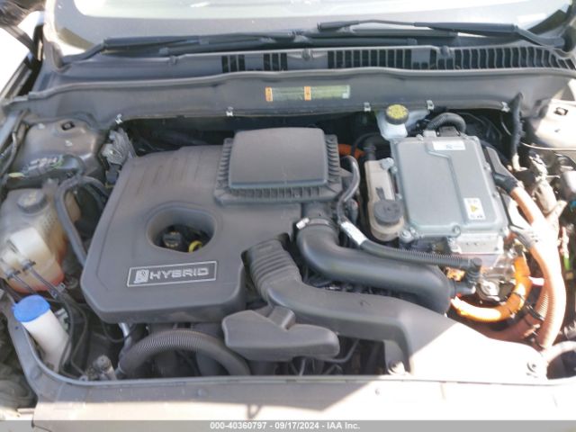 3FA6P0LU4JR261594 Ford Fusion Hybrid Se