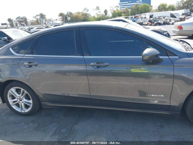 3FA6P0LU4JR261594 Ford Fusion Hybrid Se