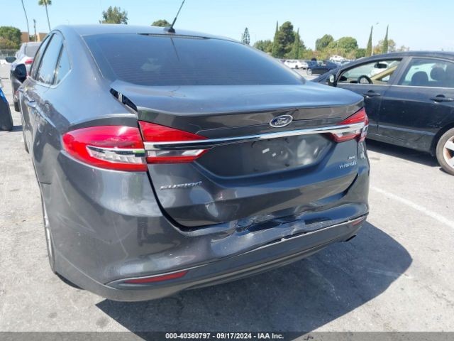 3FA6P0LU4JR261594 Ford Fusion Hybrid Se