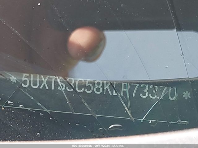 5UXTS3C58KLR73370 BMW X3 M40i