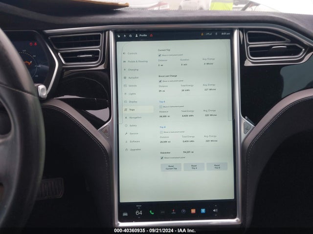 Tesla Model S 60d/70d/75d/85d/90d 2016 5YJSA1E21GF130192 Image 18