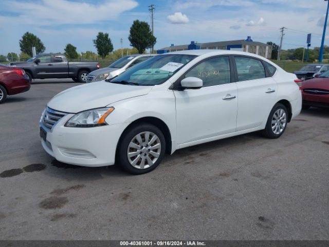3N1AB7AP8EY244482 Nissan Sentra Fe+ S/fe+ Sv/s/sl/sr/sv