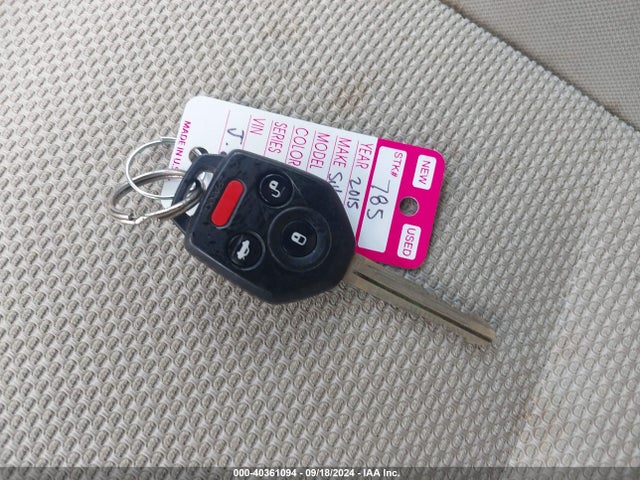 JF2GPADC1F8248080 Subaru Xv Crosstrek 2.0i Premium