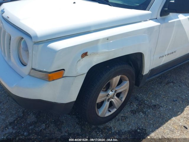 1C4NJPFB1GD537628 Jeep Patriot Latitude