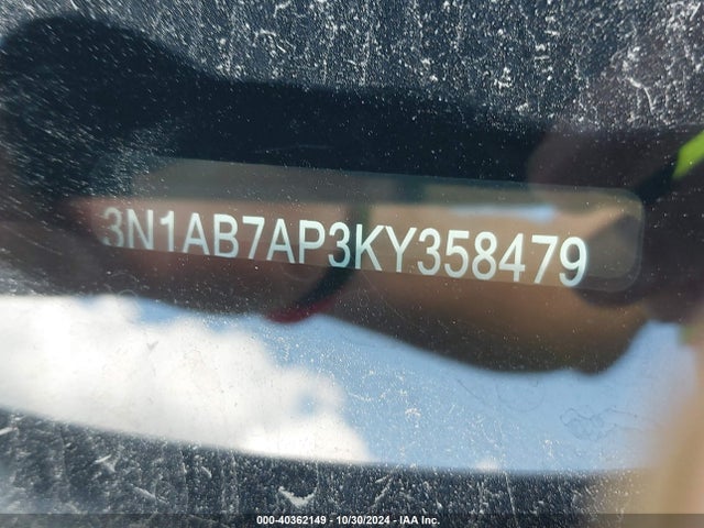 Nissan SENTRA S 2019 3N1AB7AP3KY358479 Image 9