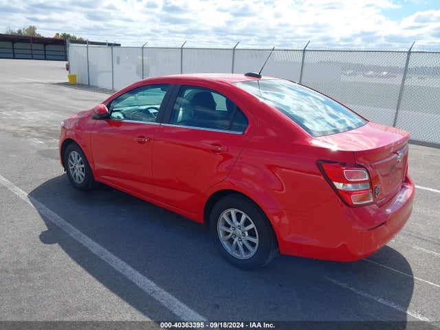 Chevrolet Sonic Lt Auto 2017 1G1JD5SH9H4108378 Image 3